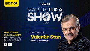 Gândul prezintă Best of Marius Tucă Show - luni, 27 iulie, de la ora 18.00