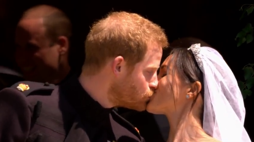 Primele imagini oficiale de la nunta Prințului Harry cu Meghan Markle