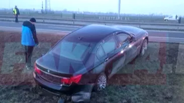 Limuzina a ajuns în şanţ. Preşedintele Poloniei, implicat într-un accident rutier