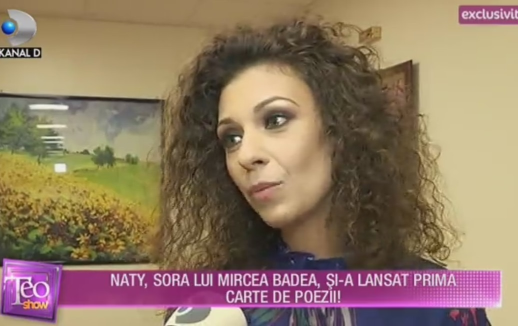 Naty Badea este mândră de fetiţa ei