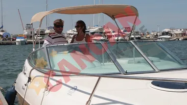 Irimia, Ghita si Sora si-au luat permisul de barca