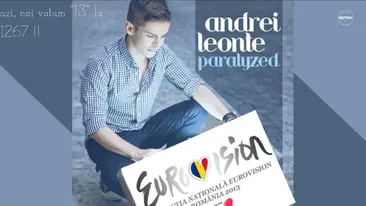 Andrei Leonte a paralizat circulatia intr-un mall din Capitală! Zeci de fani s-au oprit pentru a asculta piesa lui de Eurovision