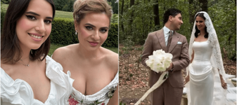 Adina Buzatu, în lacrimi la nunta fiicei sale, Sara. „Am dat apă la șoricei”