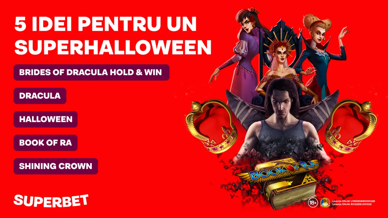 Top 5 SuperSloturi de Halloween