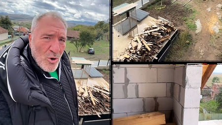 Cum arată casa pe care Nelson Mondialu o ridică: „Muriți de ciudă!” Încă nu e gata