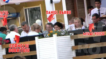 Doi ministri activi si unul scos din Guvern au pus tara la cale la un local pescaresc! Mini-sedinta in fieful milionarului Murad