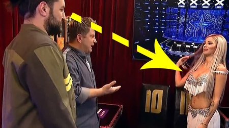 Gina Pistol o să turbeze! Ce a zis Smiley despre sânii Cristinei Pucean, după ce a văzut-o pe dansatoarea preferată a lui Florin Salam la Românii au Talent de la Pro TV