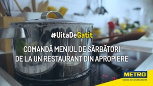 METRO România te îndeamnă să comanzi meniul de Crăciun de la restaurantele preferate