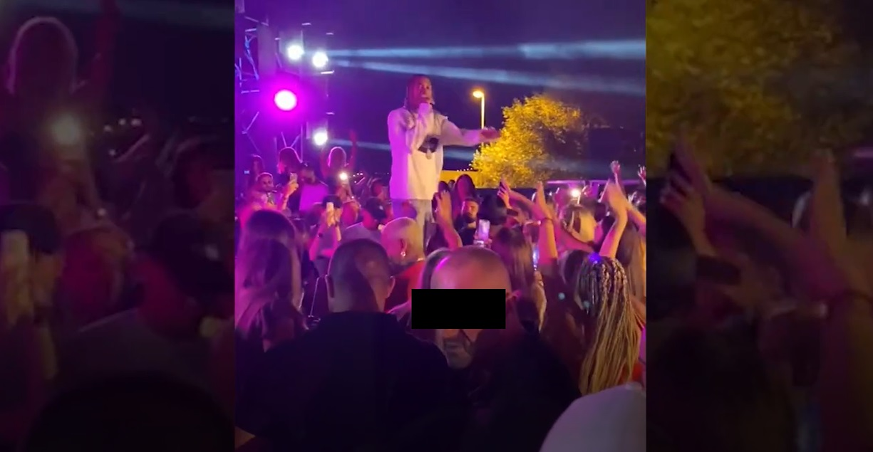 NUBA, neîncăpătoare în timpul concertului susținut de Tyga