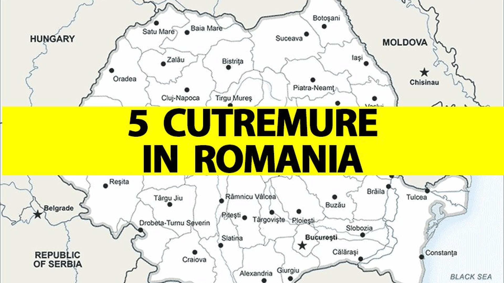 România s-a zguduit încontinuu! 5 cutremure succesive. Anunțul făcut de INFP