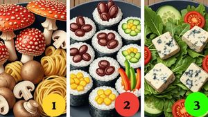 Test de inteligență | Care este mâncarea otrăvită din farfurii? Geniile o văd în 9 secunde