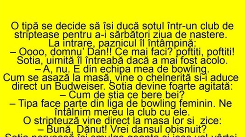 BANCUL ZILEI | Cadou special de ziua domnului Dan