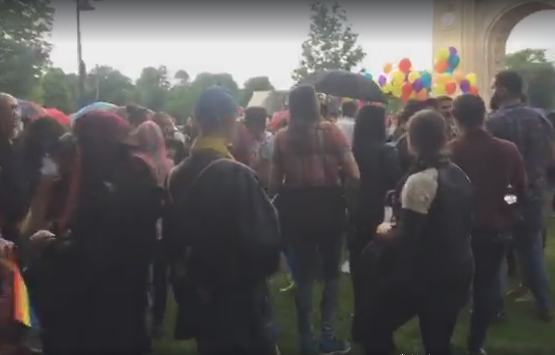 Marşul diversităţii a început în urmă cu puţin timp
