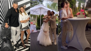 Roxana Ionescu și Tinu Vidaicu sunt nașii Gabrielei Prisăcariu și ai lui Dani Oțil! Cum au fost dați de gol cei 4 buni prieteni
