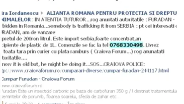 Cel care a vandut Furadanul cu care s-a sinucis Madalina Manole a fost reclamat din mai, dar nimeni nu a facut nimic