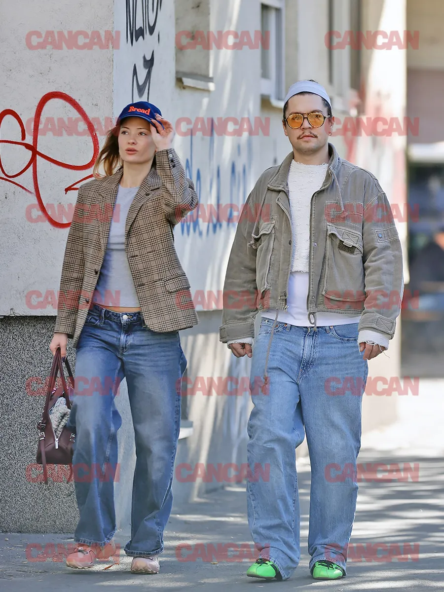 Radu Siffredi și Oana Matache, la plimbare prin Dorobanți