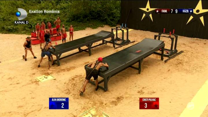 Adevărul despre scandalul de la Exatlon, dintre Alin şi Giani Kiriţă! A lovit-o într-adevăr Războinicul pe Monica Roşu? Totul se vede pe filmare