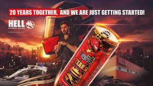 (P) Ediția aniversară a dozei HELL ENERGY - creată în colaborare cu Michele Morrone