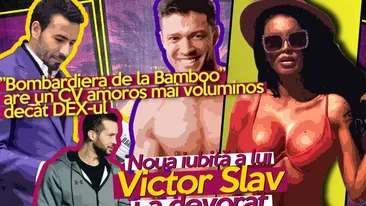 Noua iubită a lui Victor Slav i-a devorat, rând pe rând, pe foștii Biancăi Drăgușanu!