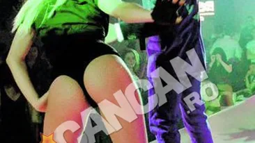 Alex Velea, concert cu peripetii in Regie. Si-a lovit o dansatoare cu pumnul in fata