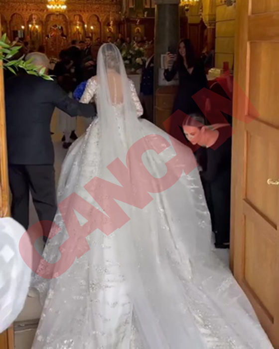 Maria Iordănescu, fiica fostului selecționer al României, s-a cununat religios (Foto: CANCAN.RO)