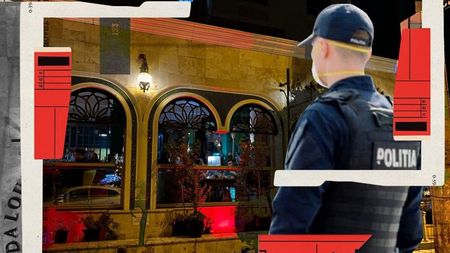 Scene ireale filmate într-un restaurant din București