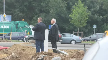 Vizita surpriza a primarului general pe santierul de la Casa Presei! Vezi ce a facut aici edilul sef!