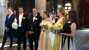 Fostul senator Dan Marian s-a căsătorit din nou. Elena a strălucit într-o rochie de mireasă superbă