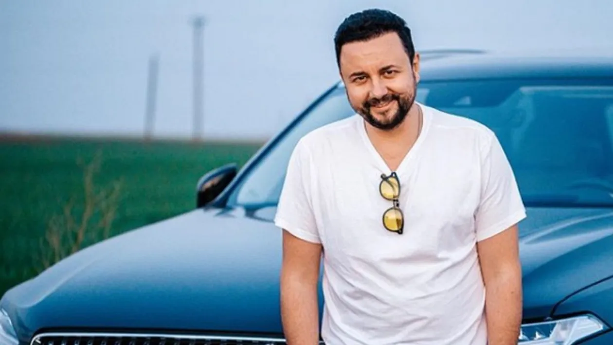 Cum arăta, de fapt, Cătălin Măruță la debutul său în TVR. Imagini în care soțul Andrei are plete. FOTO