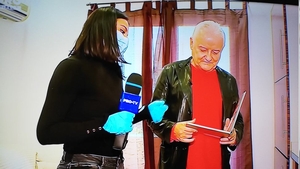 Irinel Columbeanu, în lacrimi după ce a deschis albumul cu fiica lui, Irinuca: ”Atât am luat de acolo!”