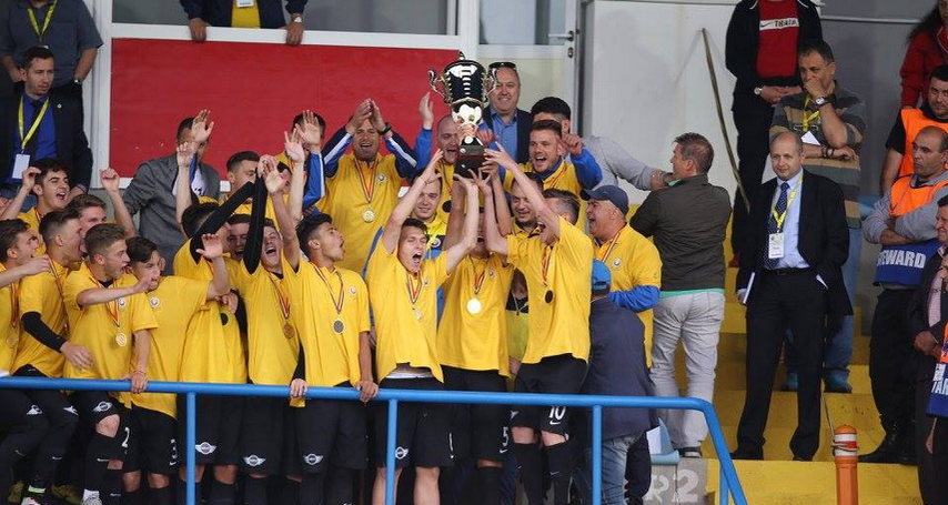 FC Viitorul, la premiere, după ce a luat titlul