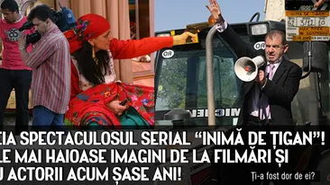 Acasa Tv reia spectaculosul serial “Inima de tigan”. Vezi aici cele mai haioase imagini de la filmari!