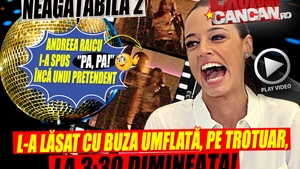Neagăţabila 2: Andreea Raicu şi-a lăsat un pretendent cu buza umflată, pe trotuar, la 3.30 dimineaţa!