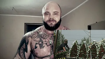 DANIEL CHIRAŞ este condus pe ultimul drum! Imagini LIVE de la înmormântarea locotenentului lui NUŢU CĂMĂTARU