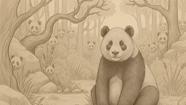 Test de perspicacitate | Câți ursuleți panda sunt, în total, în această poză?