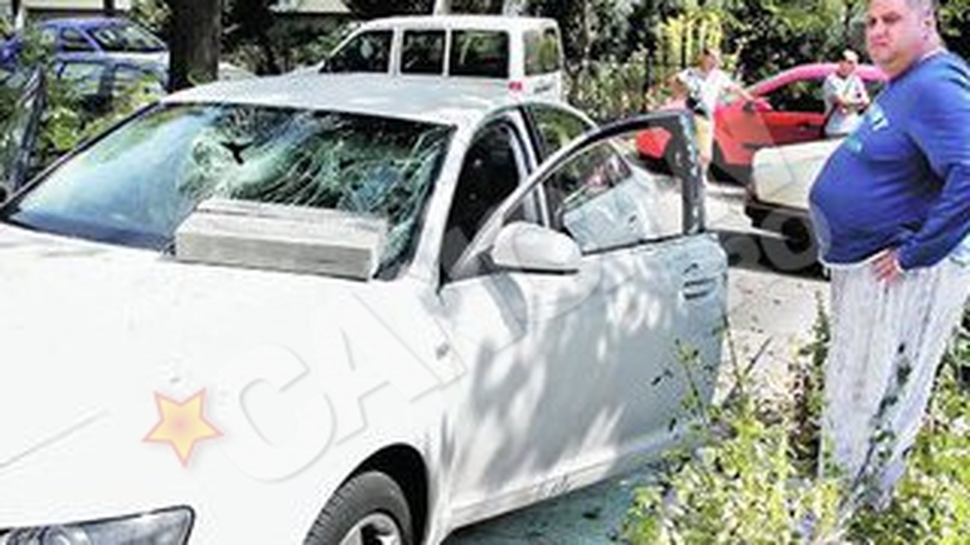 Celebrul Amet Metin, atacat in stil mafiot: "Clanul Sportivilor mi-a distrus masina!"