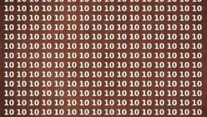 TEST IQ | Identificați singurul număr diferit de 10! Geniile reușesc în cel mult 9 secunde