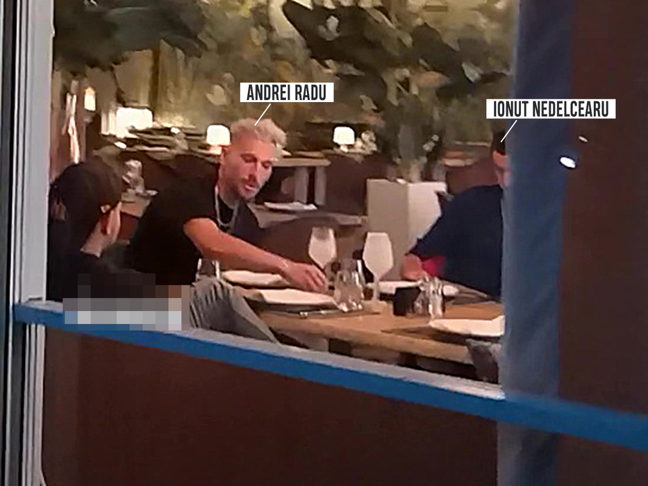 Însoțiți de un amic, Ionuț Nedelcearu și Andrei Radu au ieșit la restaurant, pentru a viziona Germania – Franța