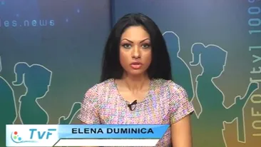 Iubita lui Sonny Flame se viseaza prezentatoare de stiri! Vezi ce s-a ales de decolteul senzational al brunetei!