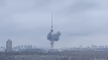 Alertă! Rachete rusești au lovit turnul TV din Kiev. Transmisia a fost întreruptă