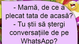 BANCUL ZILEI | "Mamă, de ce a plecat tata de acasă?"