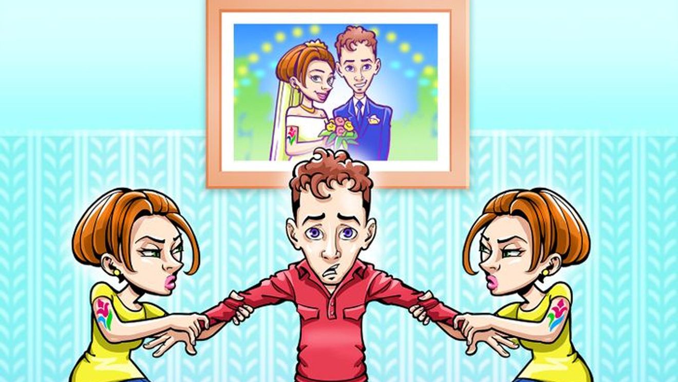 TEST IQ | Una dintre cele 2 femei din imagine e soția tânărului. Știi care?