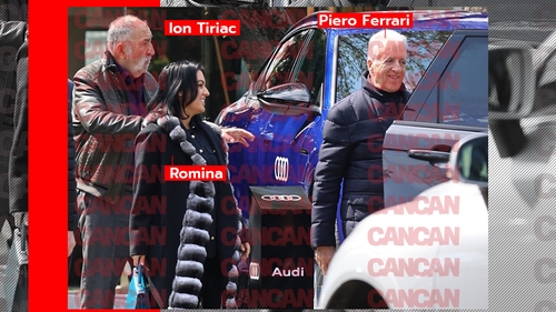Proprietarul Ferrari & Romina au aterizat în secret, cu un avion privat, la București! Multimiliardarul & soția fac Paștele cu Ion Țiriac