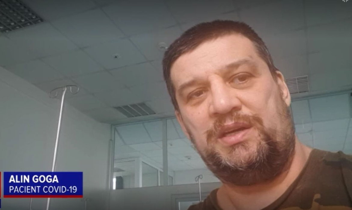 Povestea emoționantă a lui Alin Goga, pacientul 37 cu coronavirus: “Am făcut trei radiografii pulmonare care au ieșit prost”. A păcălit moartea și va fi acasă de Paști