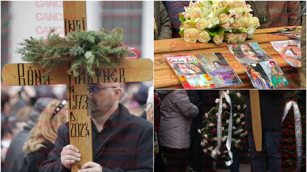 Ultimul mesaj sfâșietor al fiicei Ronei Hartner. Ce i-a scris pe coroana de flori depusă la mormânt: „Îngerul nostru...”