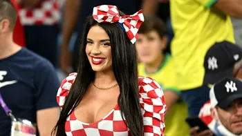 Fosta miss Croația, apariție scandalos de sexy la Cupa Mondială din Quatar. Ivana Knoll a lăsat totul la vedere. GALERIE FOTO