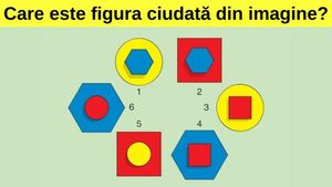 Test de inteligență | Doar 1% din românii cu IQ mare găsesc figura ciudată în doar 7 secunde!