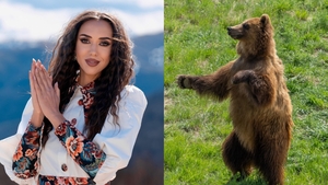 Jessie Baneș a dat nas în nas cu ursul în timpul filmărilor pentru noul ei videoclip. „Am avut parte de șocul vieții noastre”