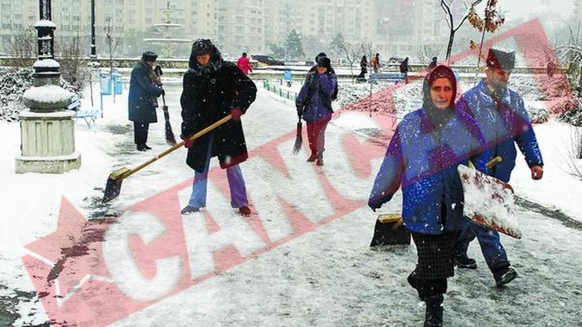 In weekend, la Bucuresti este asteptata prima ninsoare