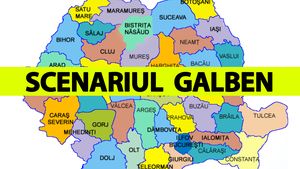 Noi restricții în România! Primul județ care a intrat azi în scenariul galben. Ce se întâmplă în București